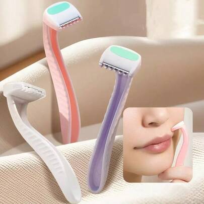 Mini Women's Painless Underarm & Bikini Hair Trimmer - Reusable Razor, Smooth Skin, No Irritation, No Cuts