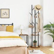 Coat Stands - Rustic Brown + Black - View 5