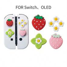Buttons Sticker Joystick Cover Caps For Switch 2 Button Caps Silicone Thumb Grips Set Compatible With Nintendo Switch 2 Controller - View 7