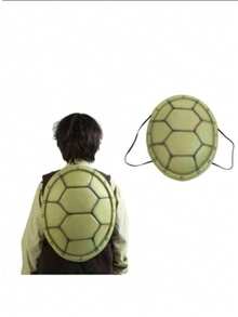1pc Turtle Shell Costume, Teen TurtleShell Backpack, Wearable Turtle Shell ForCosplay, Party Outfit - Multicolor - View 6