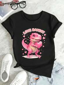 Women T-Shirts - Black - View 2