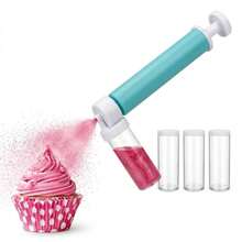 Manual Airbrush For Cake Decorating, Pastry Sprayer, With 4 Different Colors - View 3