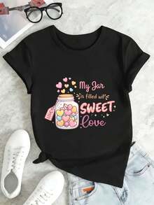 Women T-Shirts - Black - View 2