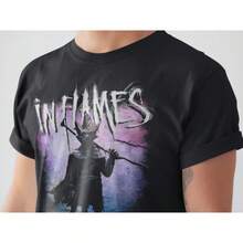 Playera Camiseta In Flames I The Mask - Negro - Ver 2
