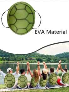 1pc Turtle Shell Costume, Teen TurtleShell Backpack, Wearable Turtle Shell ForCosplay, Party Outfit - Multicolor - View 5
