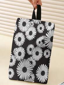 This Versatile Shoe And Bag Organizer-Featuring A Distinctive Flowers Print Design-Is The Perfect Solution For Storage And Organization. Constructed From Sturdy, It Features A Zippered Closure And A Convenient Carrying Handle. Designed To Fit Neatly Inside A Suitcase - Multicolor - View 4