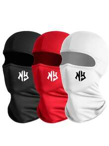 1/2/3pcs Skull Funny Face Mask, Balaclava Hat, Neck Gaiter, Suitable For Daily Riding, Party, Outdoor Activities, All Seasons,Summer,Beach,Holiday - Style E - View 15