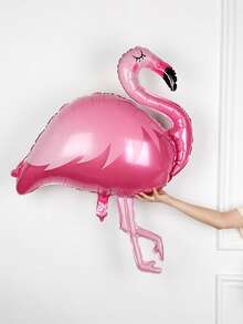110 Stücke/Set Flamingo Ballon Set, Latexballons, Flamingo und Palmblatt Ballons, für Hawaii Party, tropische Früchte, Geburtstagsparty, Strand Pool Party Dekoration, Aloha Party Dekoration, Themenparty - Verschiedenfarbig - Übersicht 7