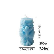 1pc Maple Leaf Shaped Scented Candle, Home Decor Ornament, Fragrance Decoration - 1PC - View 2