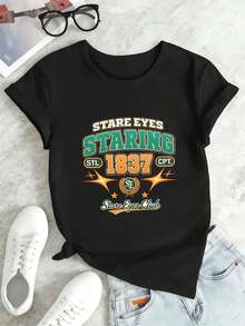 Women T-Shirts - Black - View 2