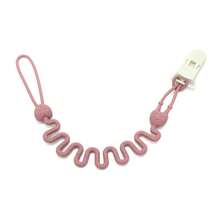 Set Of 4 Flexible Silicone Baby Pacifier Clips With 4 Clips, Anti-Drop Toy Lanyard, Stroller Accessories - Multicolor - View 12