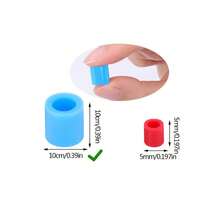Bộ dụng cụ làm bảng nhựa ghim lỗ hình vuông, tròn, lục giác lớn, trong suốt, 10mm, dùng để nung chảy hạt nhựa, tạo nên những sản phẩm thủ công độc đáo. - C - Xem 3