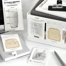 30張隨機 1入：早餐主題黏貼便條紙－辦公室使用日計畫貼紙，學校用品 - 均碼 - 查看 3
