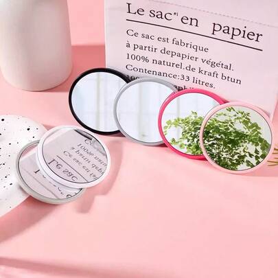 1/5/10/20/30/50/80/100 pezzi Specchi tascabili ad alta definizione, opzioni di combinazione multiple, specchi per il trucco portatili, specchi da viaggio accuratamente progettati, mini specchi cosmetici, specchi decorativi da donna per la Festa di San Valentino, adatti per uso quotidiano e come regali per feste e ricorrenze
