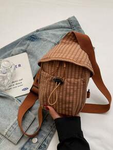 TIANDINGYU Damen Mode Umhängetasche, lässige karierte Umhängetasche, mini süße Handytasche für Studenten und Pendler, Outdoor Sport Brusttasche, Urlaubsgeschenk - Verschiedenfarbig - Übersicht 17