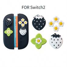 Buttons Sticker Joystick Cover Caps For Switch 2 Button Caps Silicone Thumb Grips Set Compatible With Nintendo Switch 2 Controller - View 10
