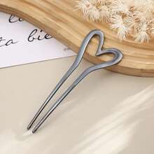 3/1 piezas Pinza de pelo de aleación en forma de U con perlas para mujer, accesorio de peinado elegante y minimalista de alta gama, accesorio de pelo de diseño de moda de nicho lujoso y ligero, adecuado para Hanfu, Cheongsam, uso diario, fiestas, citas y otras ocasiones - Multicolor - Ver 13