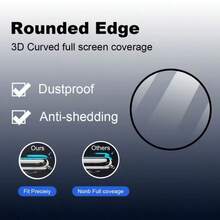 Shockproof Watch Screen Protector 3pcs Screen Protector For Venu 4 41mm/45mm Watch 3D Full Coverage Easy Installation Bubble-Free Sensitive Touch High Definition Clear Scratch-Resistant Anti-Fingerprint Smartwatch Protective Film Mother's Day Gift - 3pcs for Venu4-41mm - View 5
