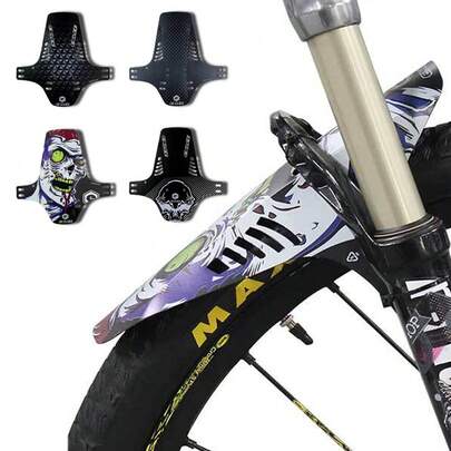  1 pezzo Parafango per bicicletta da esterno ENLEE, con design aerodinamico, leggero e rimovibile, per parafanghi anteriori e posteriori, adatto per biciclette da strada e mountain bike, accessori per il ciclismo