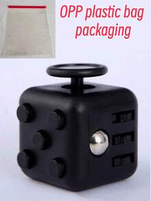 1pc Solid Color Finger Pressure Relief Dice, Used To Release Stress And Anxiety, Relieve Adult Pressure, Anti-Stress Finger Toy, Finger Toy, Adult Finger Toy, Finger Toy, Finger, Finger - Multicolor - View 12