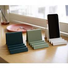 1pc Foldable & Adjustable Phone/Tablet Stand, Minimalist Portable Desktop Holder, Universal Slim Support Suitable For Gamers & Daily Entertainment - one-size - View 10