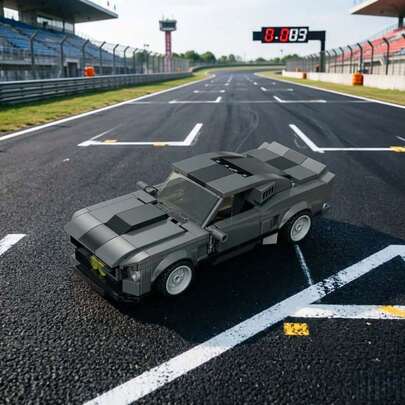 1340Pcs Car Theme Building Blocks Set, DIY Assembly Toy, High Simulation, Multiple Styles Optional. Includes Black Off-Road Vehicle, Blue Sports Car, Red Pickup Truck And Color-Block Beetle. Perfect For Car Lovers, Improves Finger Dexterity And Inspires Creativity. Ideal For Home Decoration, Birthday And Holiday Gifts.