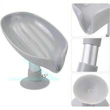 Khay đựng xà phòng nghiêng 1 chiếc, rãnh nghiêng liền khối giúp thoát nước nhanh chóng ở đáy khay, ngăn ngừa xà phòng bị mềm và mốc. Đế hút chân không bám chắc vào bề mặt mà không bị trượt. Chất liệu chống ẩm, dễ lau chùi, chống bám bẩn, có thể đặt ở nhiều vị trí khác nhau, phù hợp với bồn rửa mặt, bàn trang điểm và bồn rửa chén trong phòng tắm. Thiết kế tối giản giúp giữ cho nhà bếp và phòng tắm gọn gàng và ngăn nắp. - Nhiều màu - Xem 6