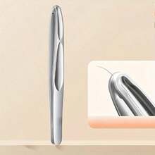 2pcs/1pc High Precision Stainless Steel Slanted Tip Tweezers, Ergonomic Handle Design, Suitable For Fine Hair, Facial Hair, Eyebrows, Makeup And Beauty Care Tools - One Size Fits All - View 8