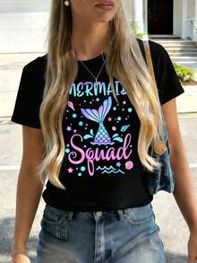 Women T-Shirts - Black - View 2