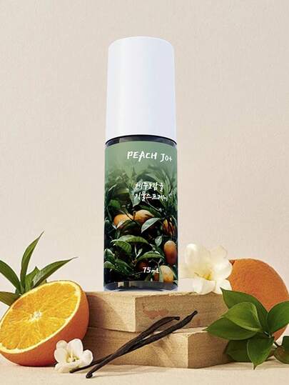 1pc - 75ml Best-Selling Forest Series Fabric Fragrance Spray, Suitable For Fabrics And Air Freshening, Scents Of Ocean, Citrus, Forest (Fragrance Randomly Distributed), Applicable For Home, Wardrobe, Car; Air Freshener, Long-Lasting Clothing Fragrance, Suitable For Garments, Bedding, Indoor Decor; Long-Lasting Freshness