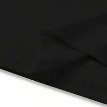 White Striped Printed Fabric Spring-Summer For Use - Black - View 4