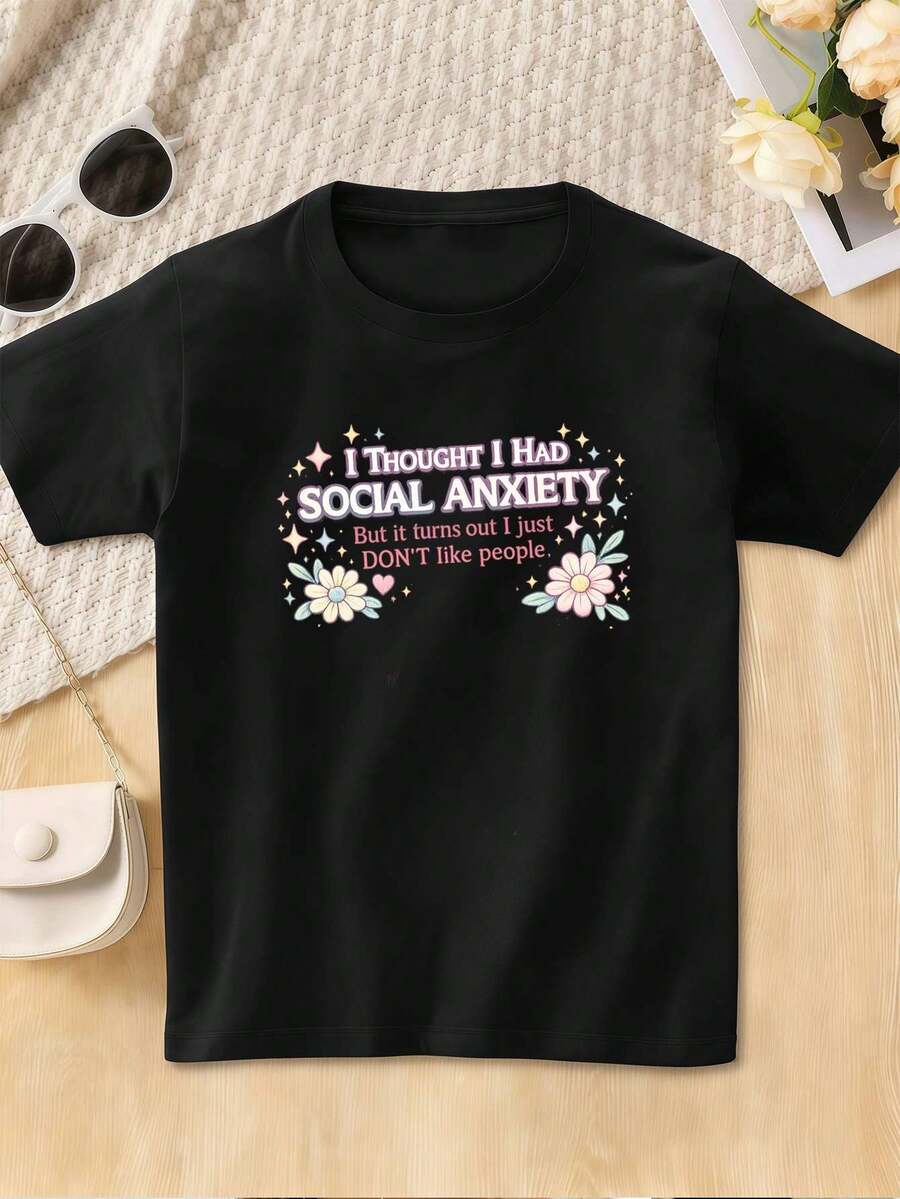 Women T-Shirts - Black - View 1