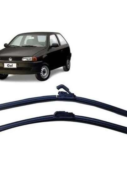 Par de Palhetas para Limpador de Parabrisa Dianteiro para Vw Gol Bola G2 1995 1996 1997 1998 1999
