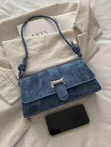 Nuevo bolso de mano con decoración metálica de moda, adecuado para fiestas, salidas, vacaciones, compras y uso diario. Puede almacenar monedas, teléfonos, también adecuado como - Rosa - Ver 12
