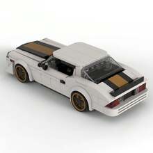 356 Piezas MOC Speed ​ ​ Coche Deportivo Serie 1979, Modelo Modificado 8W, Bloques de Construcción, Tecnología de Automóviles, Juego de Regalo para Niños - Sin figura ni pegatina - Ver 2