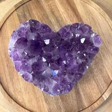 A Unique Brazilian Amethyst Series- A Large Amethyst Cluster With Multi-Faceted Edges - Purple - View 16