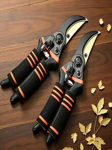 1pc SK-5 Pruning Shears, Three-Ring Sponge Handle Garden Scissors For Fruit Tree & Bonsai Trimming - Garden Shears - View 9