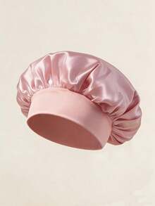 半顶真丝睡帽，缎面发帽，女士宽檐高弹力帽，缎面睡帽，高端缎面护发帽，卷发真丝发带 - 多色 - 查看 10