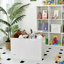 GRANNY SAYS Organizador Juguetes Pack de 1 Caja Juguetes Blanco Crema - Blanco crema - Ver 3