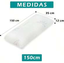 Almohadas Viscoelásticas antialérgica con aloe vera , ideal para completar tu equipo de descanso Fabricado en España - Blanco - Gris - Ver 18
