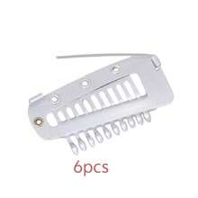 50/20/15/10/6/3 chiếc Kẹp tóc bán chạy nhất dùng để cố định mũ, khăn voan, khăn choàng, tóc giả, kẹp BB đàn hồi, phụ kiện tóc, kẹp tóc, mùa hè, bãi biển - Bạc - Xem 5