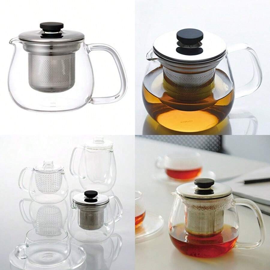 Unitea Tea Pot Stainless Steel Set - Acero inoxidable - Ver 1