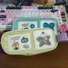Nature-Inspired Picnic Series Pencil Case, High-Quality Stationery Pouch With Large Capacity For Students - Picnic Series Pencil Case - View 4