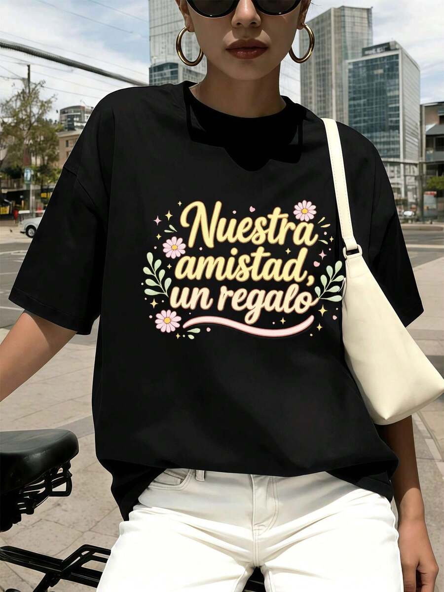 Women T-Shirts - Black - View 1