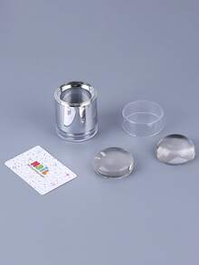 1件 金色/銀色大號矽膠美甲印花套組，附美甲刮板，適用法式美甲印花模具轉印美甲圖案，DIY專業美甲沙龍矽膠美甲印花模具工具 - 彩色 - 查看 9