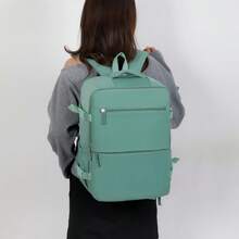 Women's Backpack, Large Capacity Travel Backpack, Work And School Backpack, Fashionable Laptop Bag, Short-Distance Business Travel Luggage Bag, Suitable For Ryanair And Wizz Air Travel Backpack - Multicolor - View 8