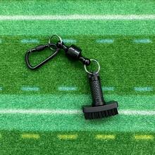 Mini Golf Dry Cleaning Brush With Detachable Magnet, Heavy-Duty Nylon Bristles, Professional Golf Club Cleaning Tool - Cleaning Brush - View 3