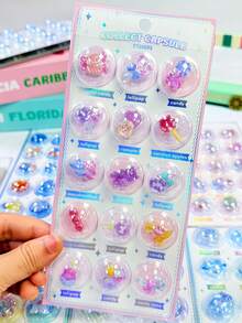 Bộ sticker 3D/tự làm, hình gấu trúc và mèo hoạt hình dễ thương, sticker 3D bằng nhựa epoxy, thích hợp cho điện thoại thông minh, sổ tay, cốc, bìa hồ sơ, quà tặng thủ công, sổ kế hoạch, album ảnh, hộp bút, phong bì, hộp quà, khung ảnh, nghệ thuật sticker, bề mặt nhẵn, nhựa chất lượng cao, sticker thủ công, sticker tự dính, dành cho người yêu thích văn phòng phẩm, người đam mê DIY. - Nhiều màu - Xem 7