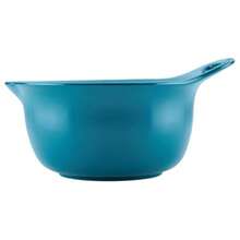 Rachael Ray Ceramics - Juego de cuencos para mezclar con boquilla de vertido 1 cuarto de galón y 2 cuartos de galón color - Verde azulado - Ver 2