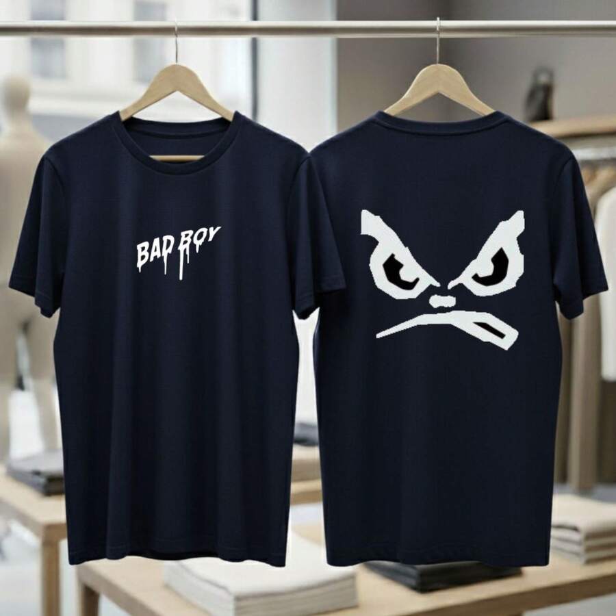 Summer T-Shirt Regular Fit - Blue - View 1
